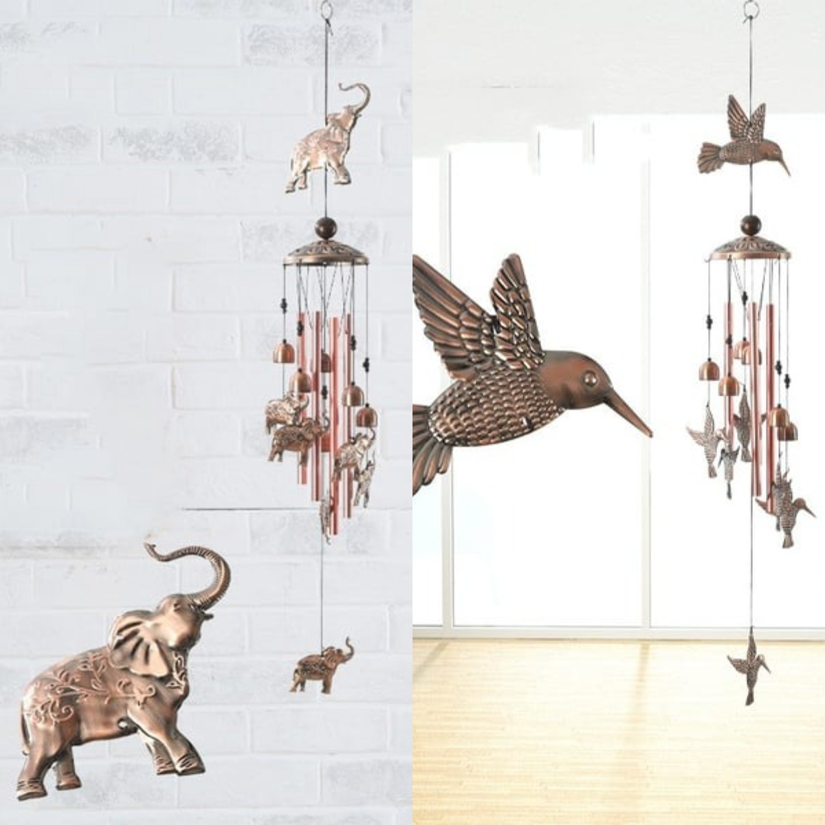 🐎Pure hand-made Copper Horse wind chimes🎁