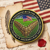 Military Veterans Challenge Coin - Your Nation Proudly Salutes You