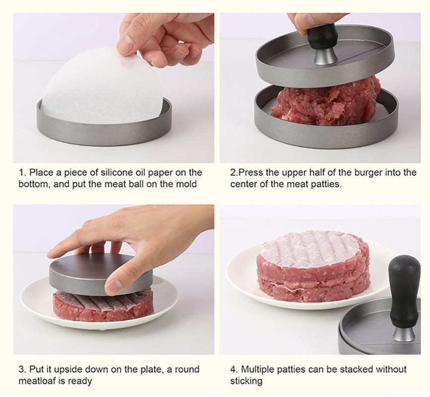 (🎄Christmas Hot Sale🔥🔥)Hamburger Press(BUY MORE SAVE MORE)