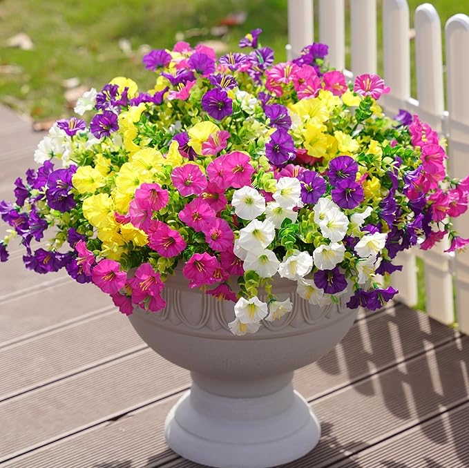 🌸Frühling Sommer Heimdekoration - 🌿Gefälschte Seide Bunte Morning Glory