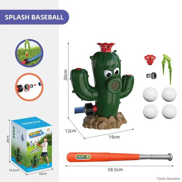 💥LAST DAY SALE 50% OFF💥Water Sprinkler Baseball Toy