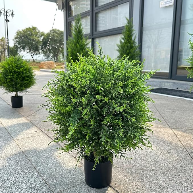 🌳UV-beständiger künstlicher Formschnitt-Kugelbaum aus Zeder