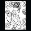 🔥Halloween promotio!🎃 🐱Funny Kitty Memes Coloring Book For Adult Relaxation