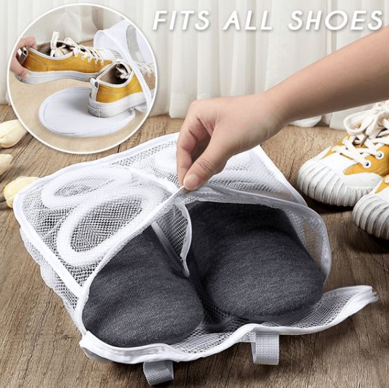 (Hot Sale- Save 50% Off) Double-Layered Sneaker Laundry Bag- Buy 4 Free Shipping