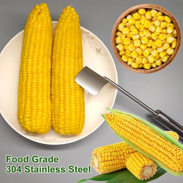 (🌲Early Christmas Sale - 49% OFF) Stainless Steel Corn Stripping Tool, BUY 3 GET 4 FREE(7 PCS) & FREE SHIPPING