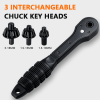 🔥Father's Day Sale 49% OFF - 2025 New 2 in 1 Drill Chuck Ratchet Spanner