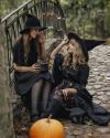 🎁Last Day Sale - 70% OFF👻Women Gothic Knitting Black Wizard Hat