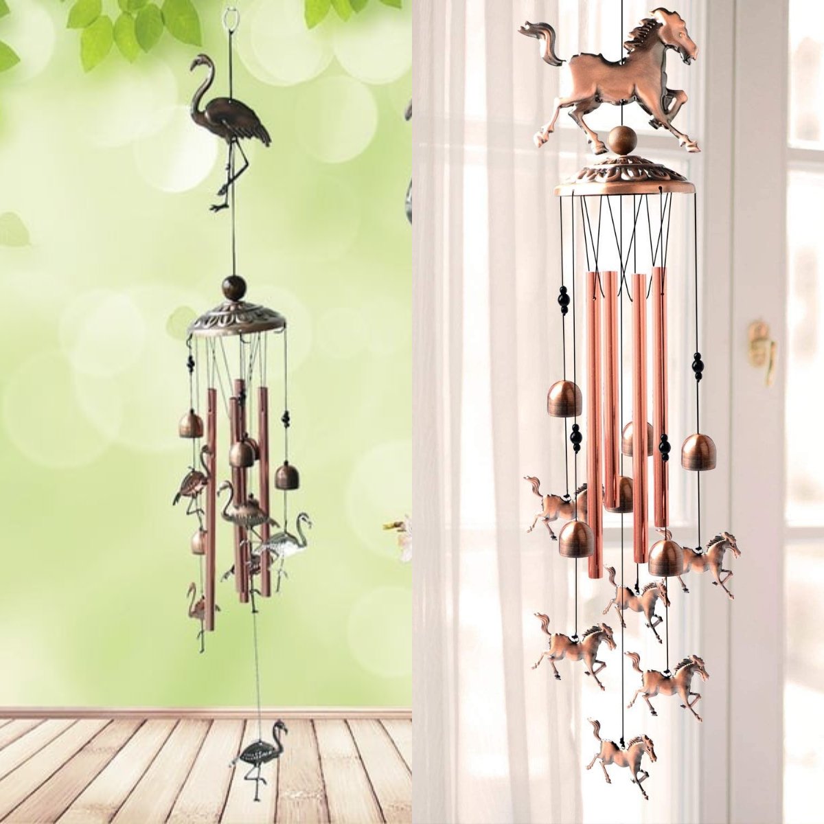 🐎Pure hand-made Copper Horse wind chimes🎁