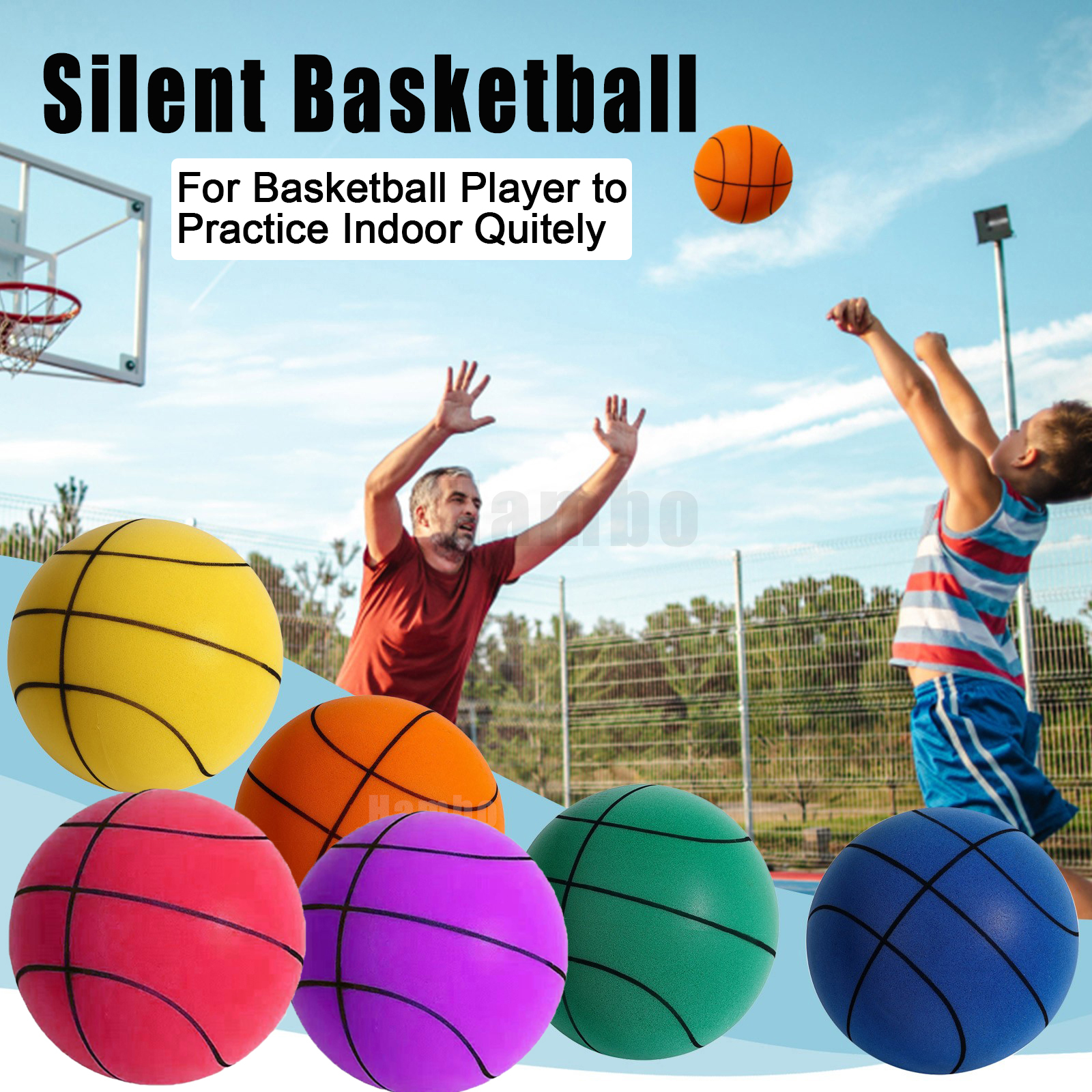 Last Day Promotion 60% OFF The Handleshh Silent Basketball