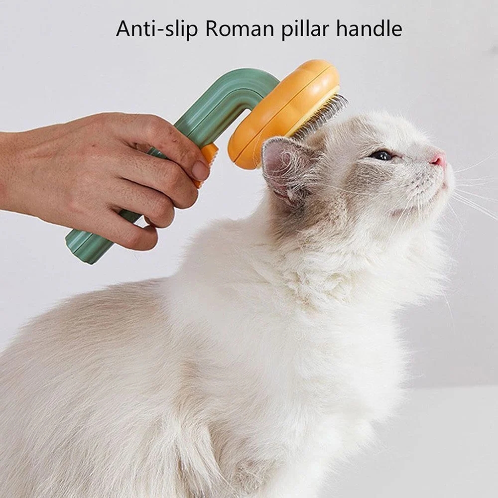 (🔥LAST DAY PROMOTION - SAVE 49% OFF) Pet Cleaning Slicker Brush😻-Buy 2 Free Shipping