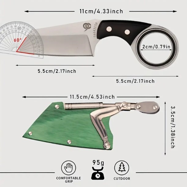 Robotic Arm Creative Camping Portable Knife