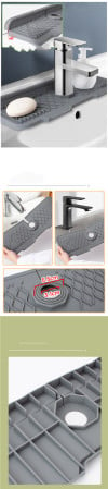 Last Day Promotion 50% OFF - 🔥Silicone Faucet Handle Drip Catcher Tray Mat