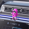 Tiktok Summer Sale🎉Skating Panda Bear Car Ornaments