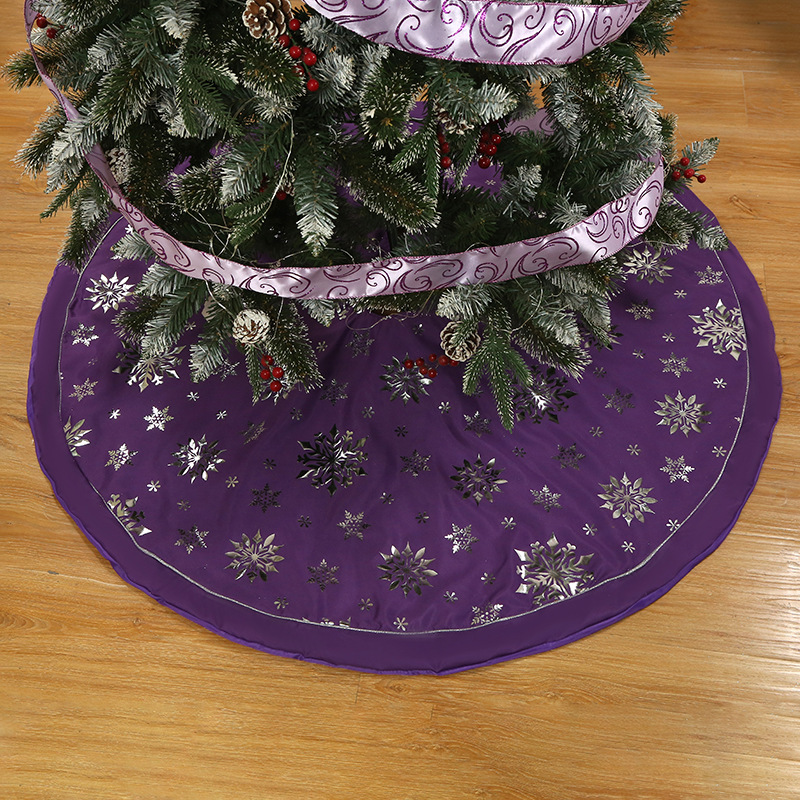 48 Inch Retro Christmas Tree Skirt Colour