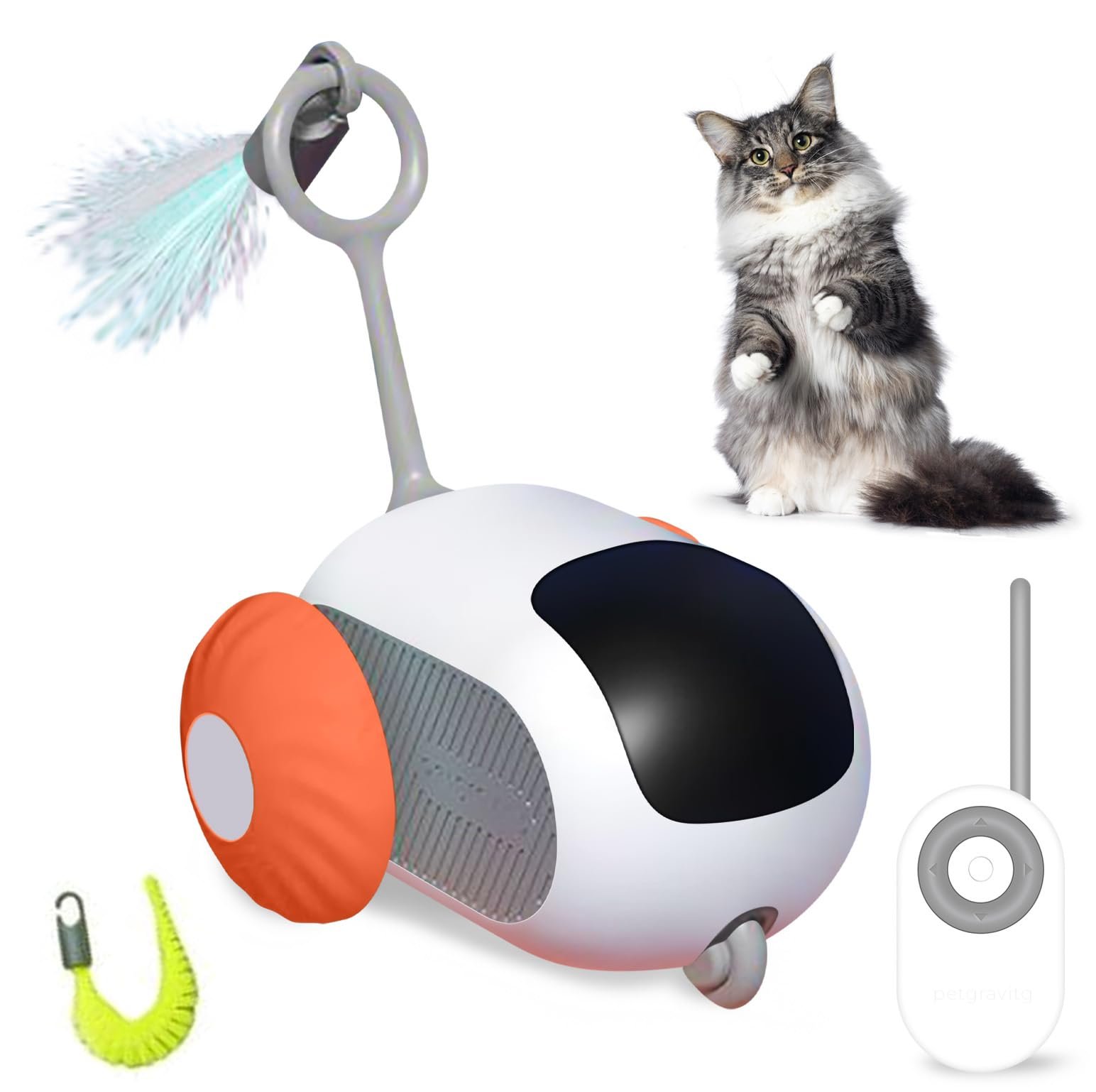 🔥Last Day Promotion - 60% OFF🎁😻Automatic Cat Toy🚗