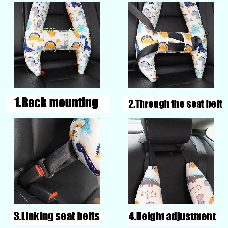 🔥Travel Neck Rest -Car Seat Pillow For Sleeping ⏰BUY 2 GET 15% OFF & Free Shipping🔥