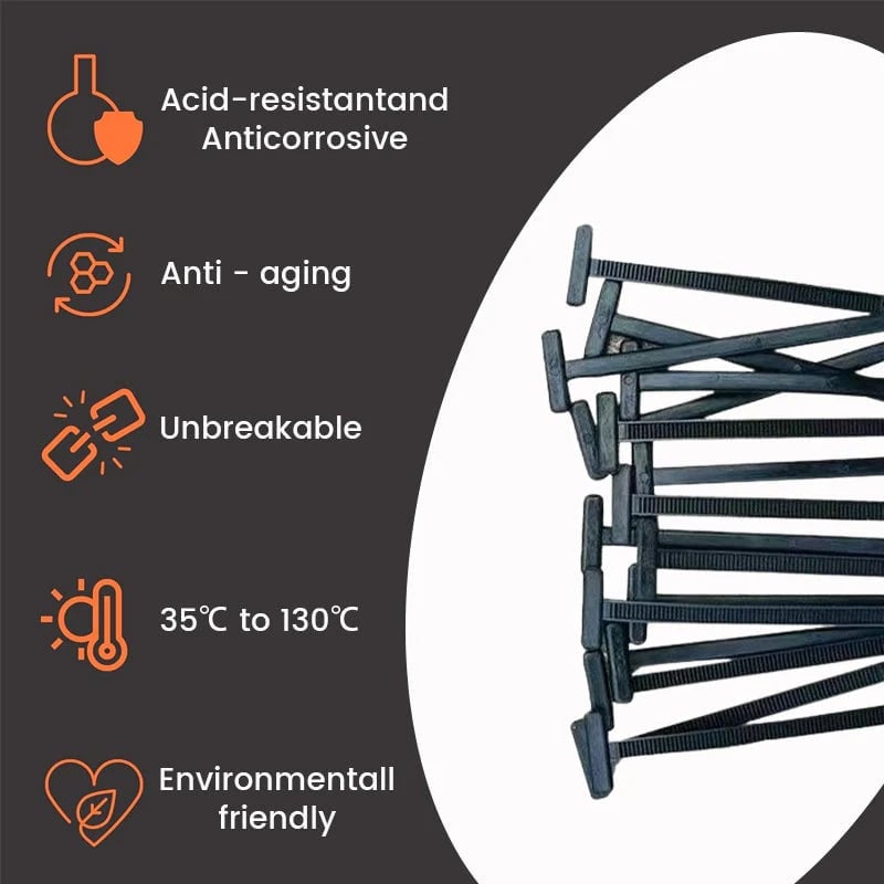 🔥Nylon Universal Cable Tie Buckle