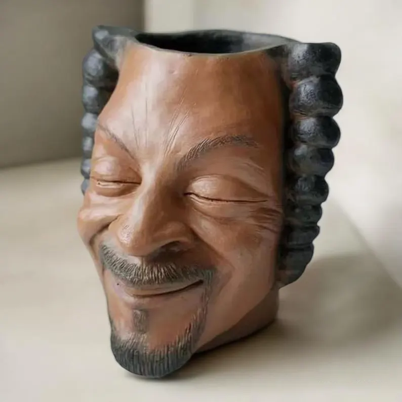 Funny Celebrity-Inspired Plant Pot