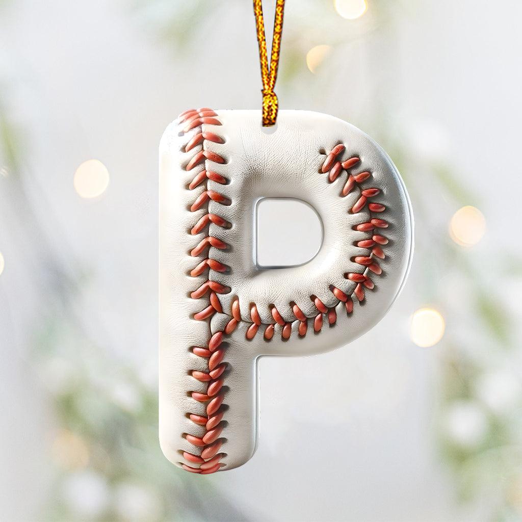 ⚾ Personalized Baseball Ornament – Your Name or Your Idol’s!