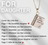 🎁💗Meine kleine Stern-Buch-Kette für Tochter & Sohn, Geburtstagsgeschenk, Abschluss-Schmuck der Liebe