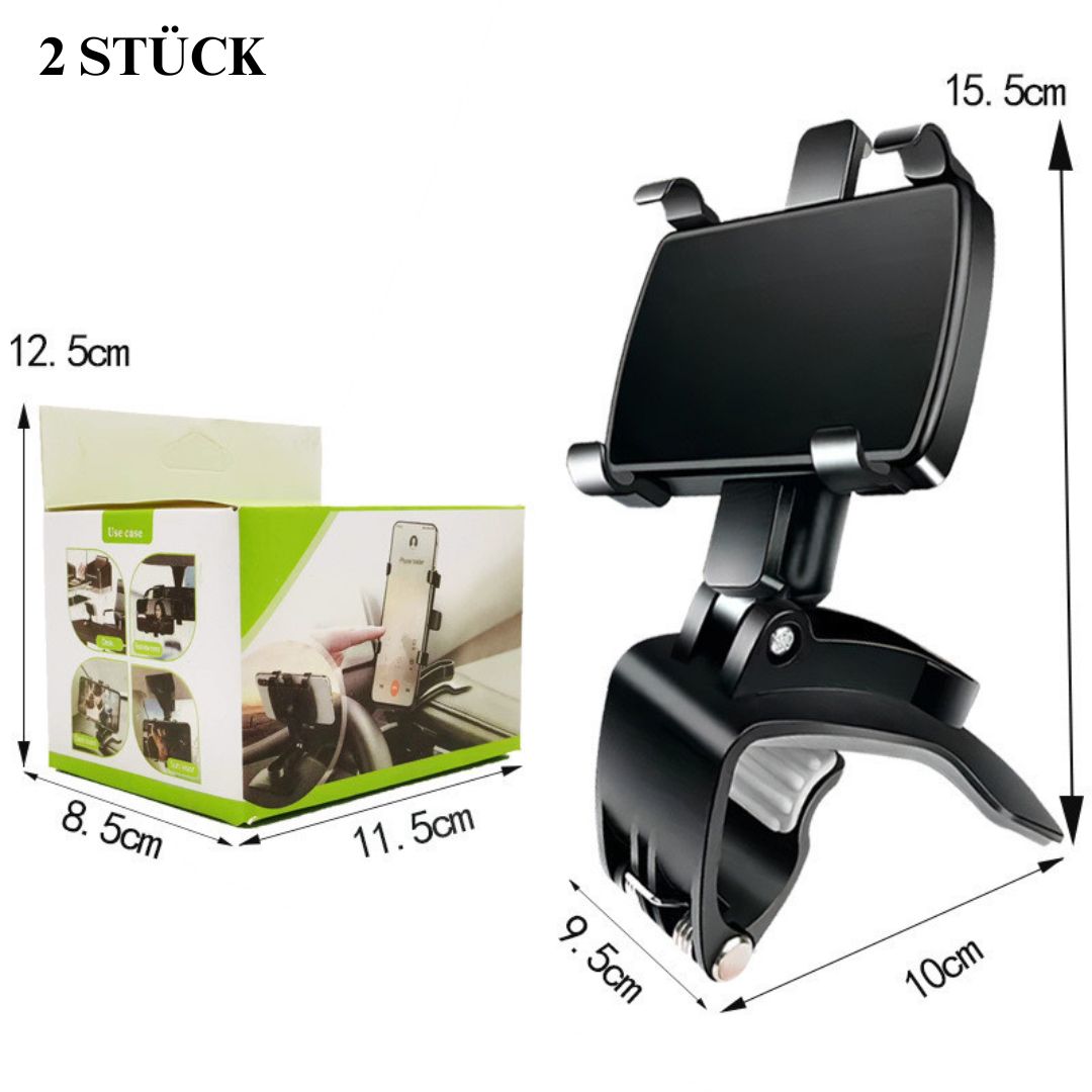 🔥Letzter Tag 49% Rabatt✨360° Dashboard‑Handyhalter