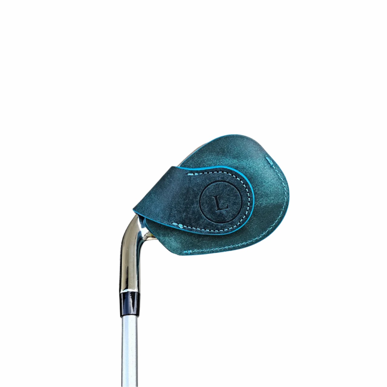 Magnetic Leather Iron Cover – Handcrafted Club Protection with Timeless Style