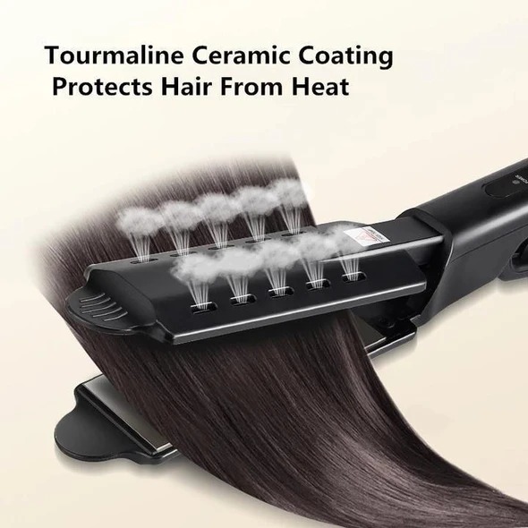 Ceramic Tourmaline Ionic Flat Iron Hair Straightener
