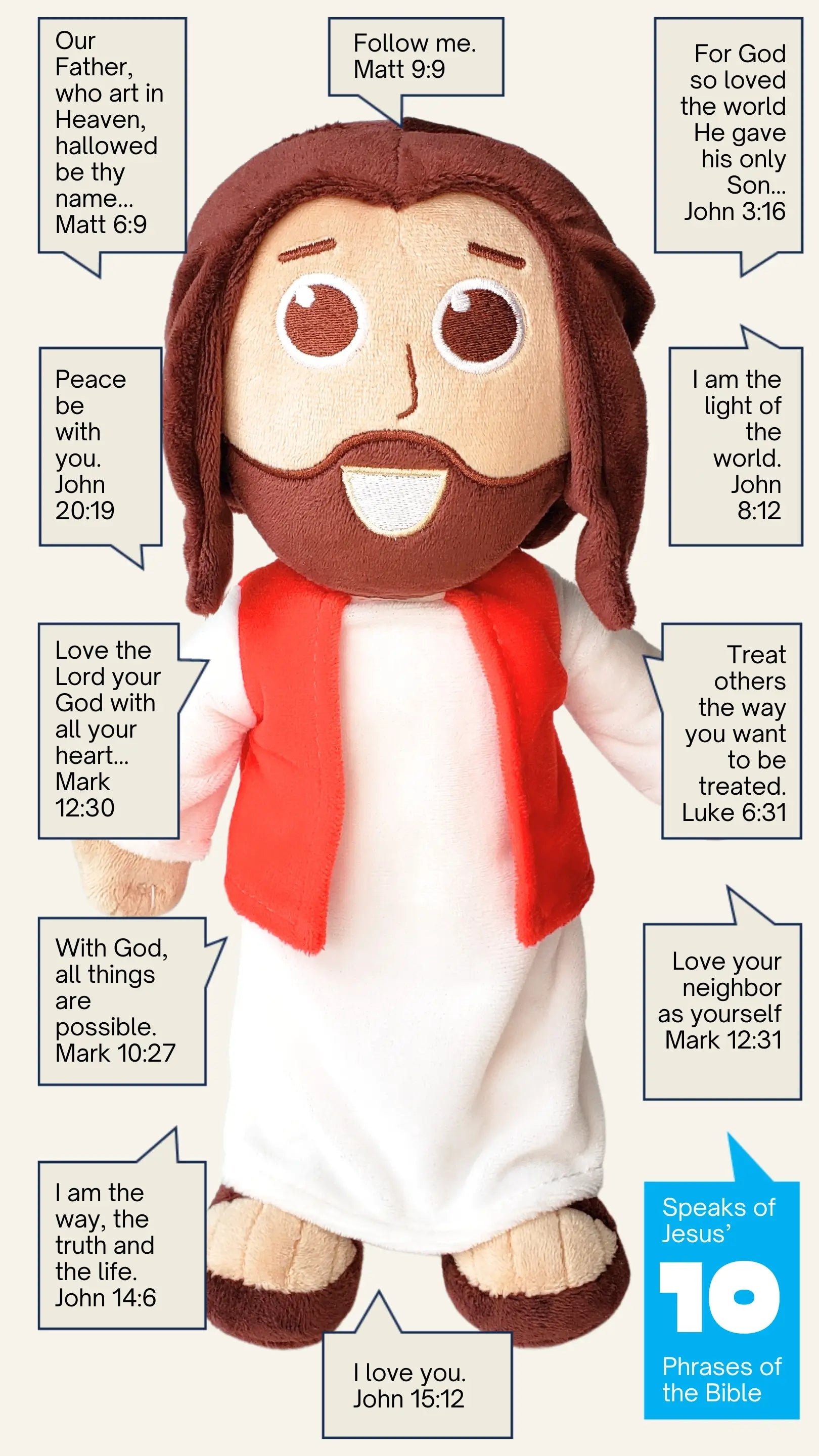 🔥LAST DAY SALE 49% OFF💝The Talking Jesus Doll