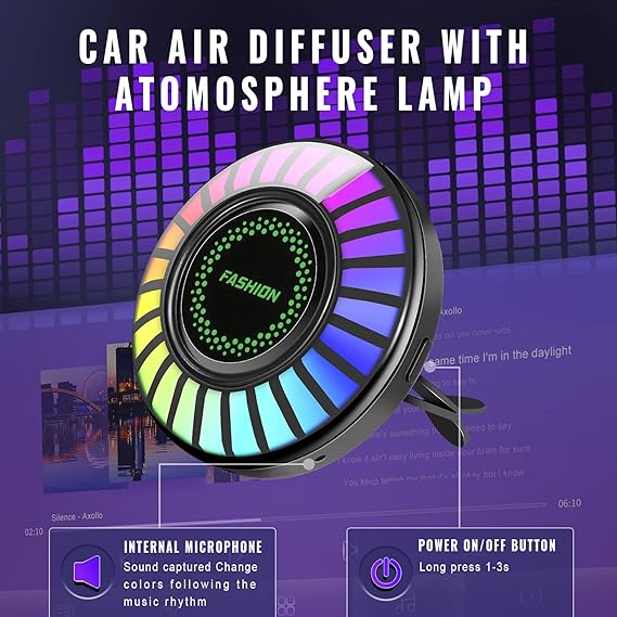 ⚡Clearance Sale丨Car Atomosphere Light Vent Clip, BUY 2 FREE SHIPPING