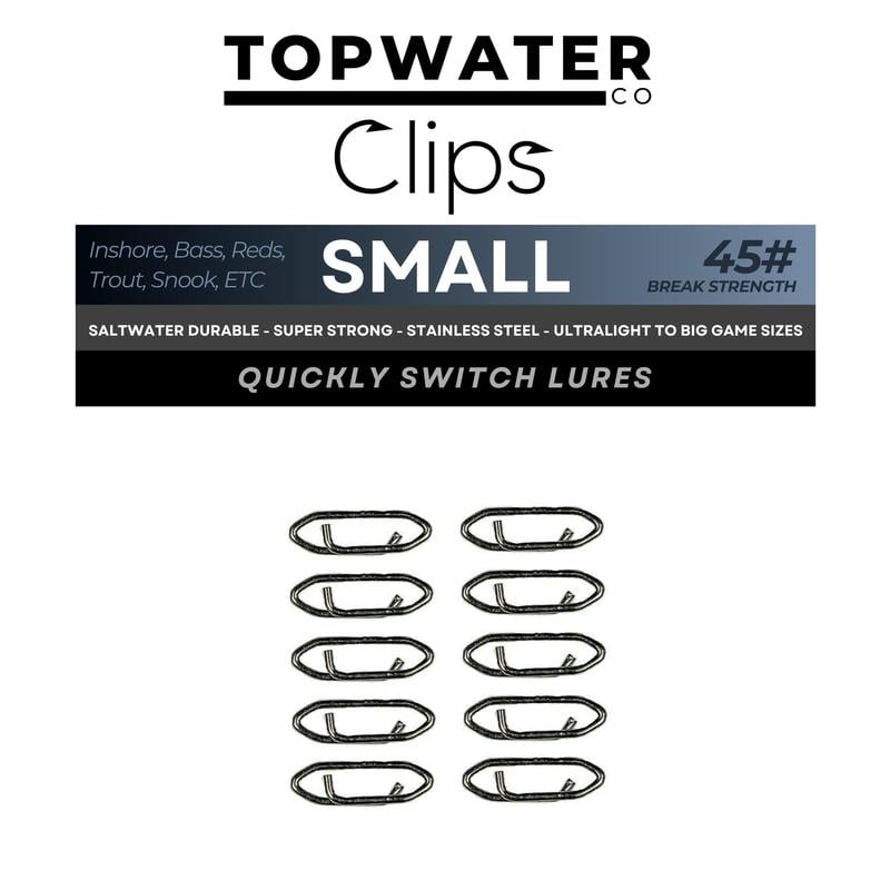 🎉Letzter Tag 49% Rabatt🔥Topwater Co Speed-Clips🐟
