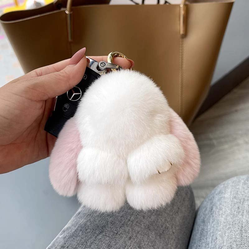 💕Buy 2 Get 20% OFF-🐰 Handmade Soft Bunny PomPom Charms (🎁Boxed Edition)