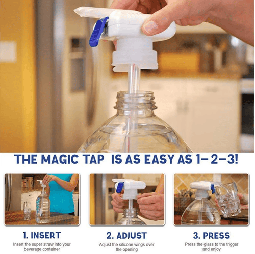 🔥Gift Sock Stuffer-SAVE 50% OFF🎁Magic Tap Drink Dispenser - Get Your Drinks Easier