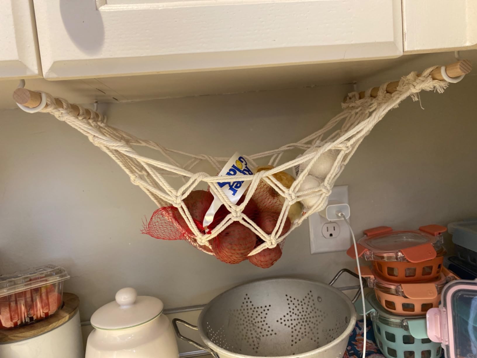 Convenient Kitchen Storage Hanging Basket