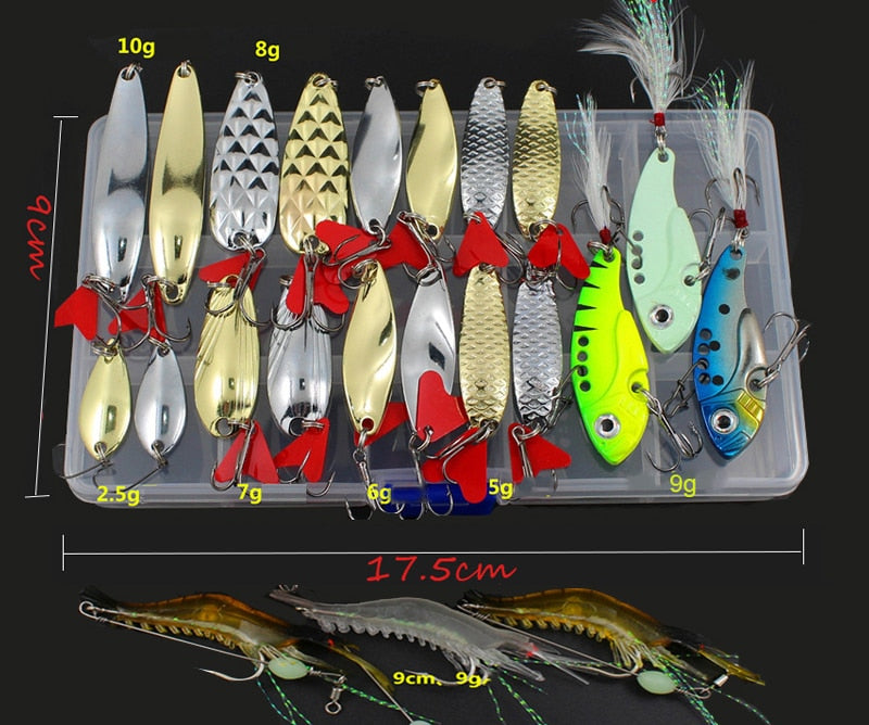 🎣 Summer Sale-30% OFF🐠Full Fishing Lure Set