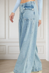 🔥LAST DAY 50% OFF🔥2025 New In Lotus Tube Jeans(BUY 2 FREE SHIPPING)