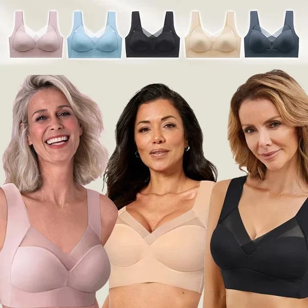 🎁Letzter Tag Kaufe 1 und erhalte 3 Packungen🔥Sexy Push Up Wireless BHs