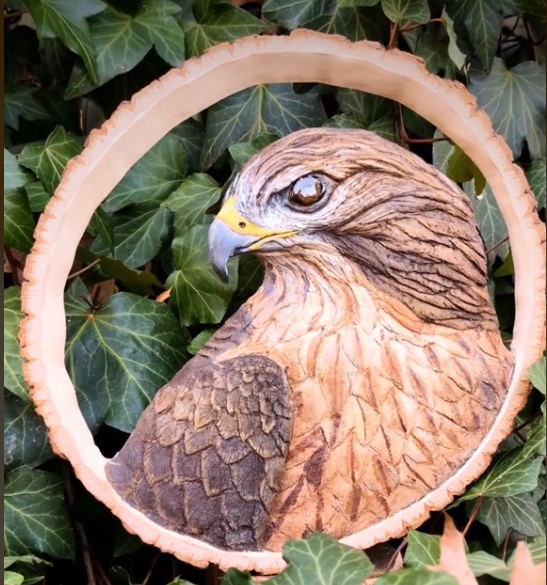 Handmade Wooden Eagle