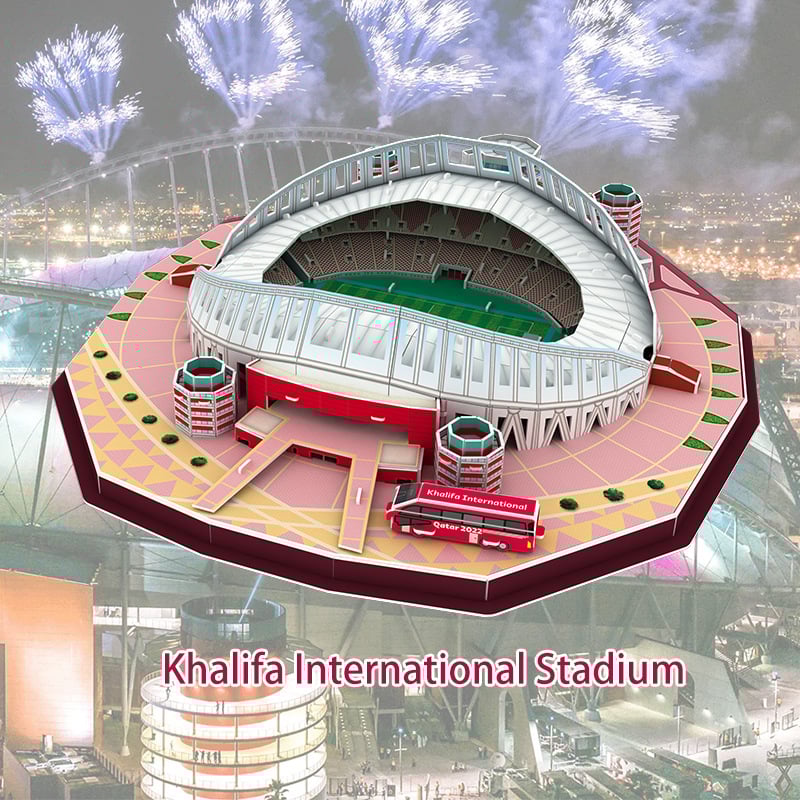 🔥World Cup Specials - 49% OFF🔥2022 NEW 3D Football Stadiums Intelligent Puzzle-Buy 2 Free Shipping
