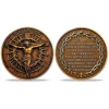 Christian Jesus Crucifix Coin – Isaiah 53:5 Medallion
