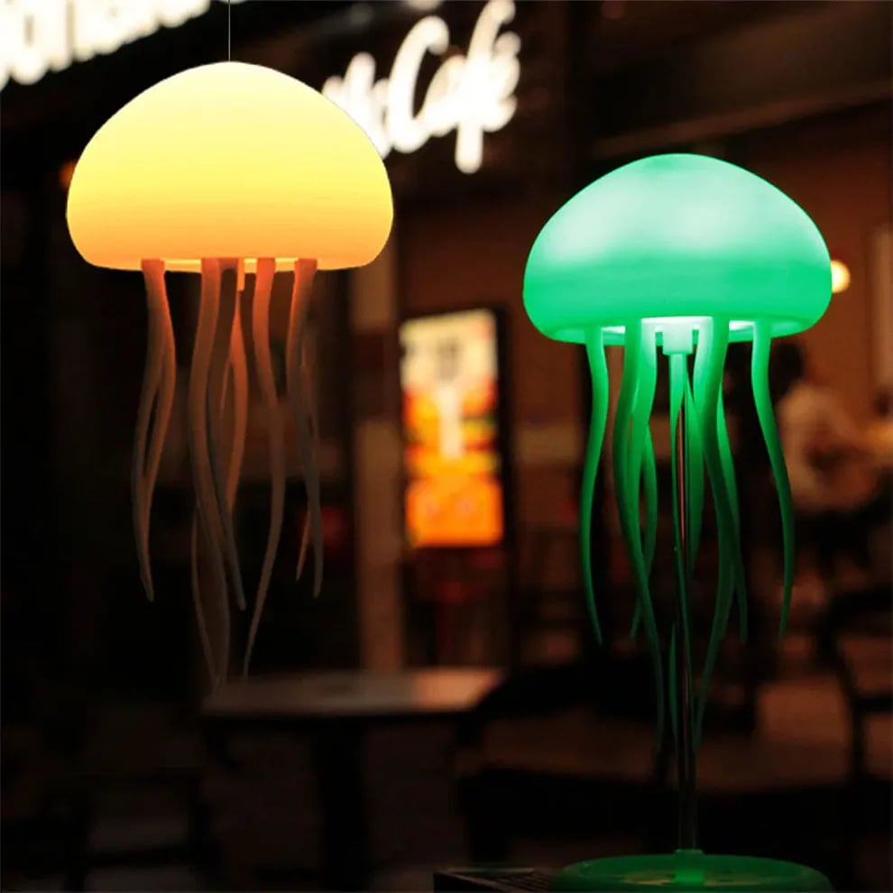 TikTok Last Day Promotion -70% OFF🎉LED gradient swimming jellyfish atmosphere light💡