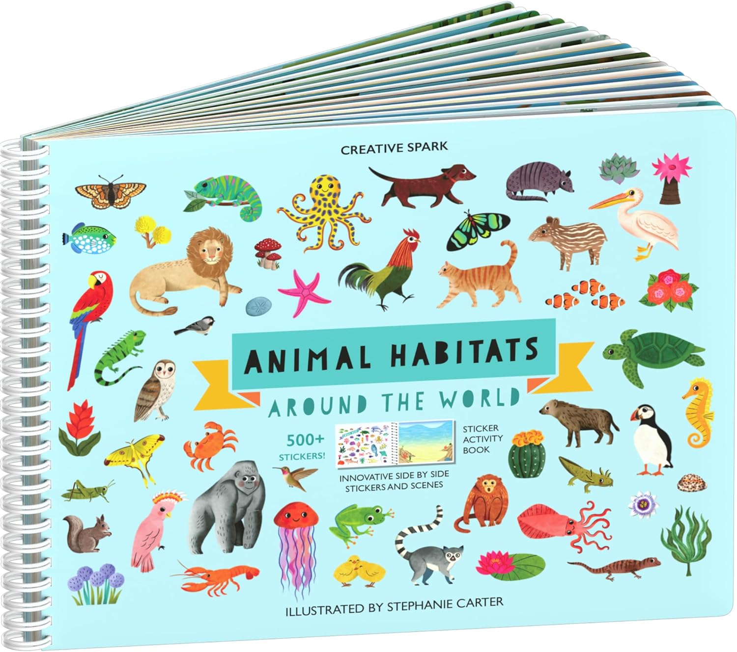 Animal All Around Town Sticker Book Activity