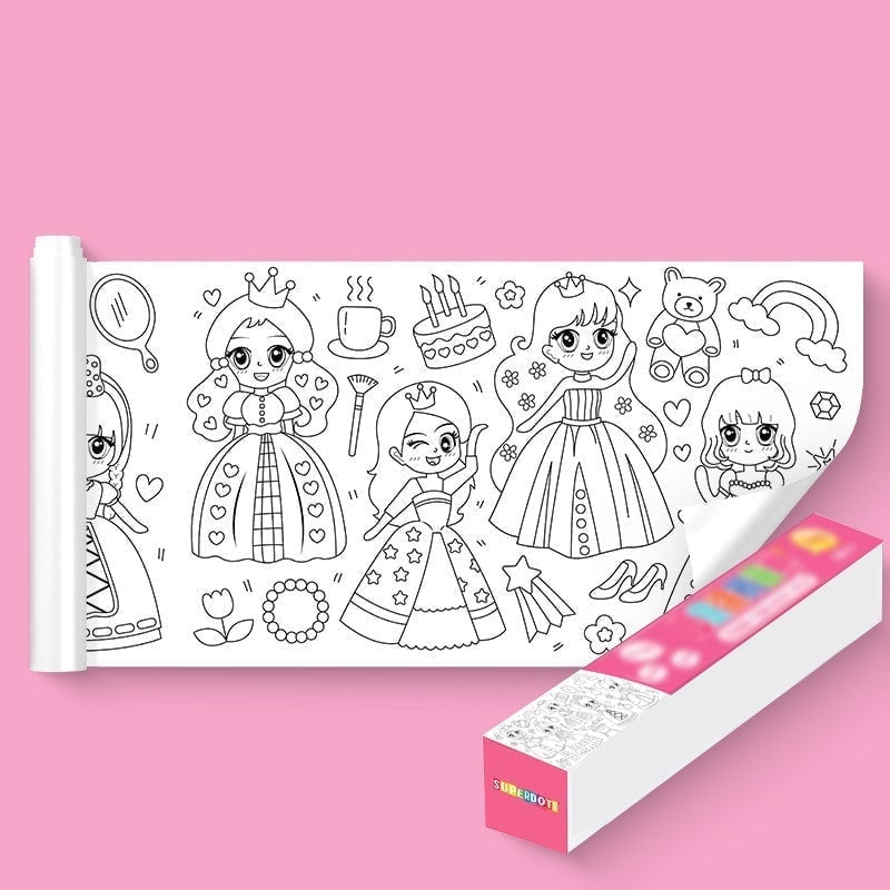 🔥HOT SALE - 49% OFF🔥Children's Drawing Roll-buy 2 sets free shipping