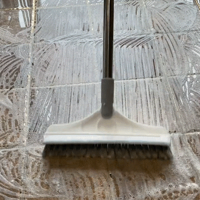 Floor Scrub Brush with Long Handle
