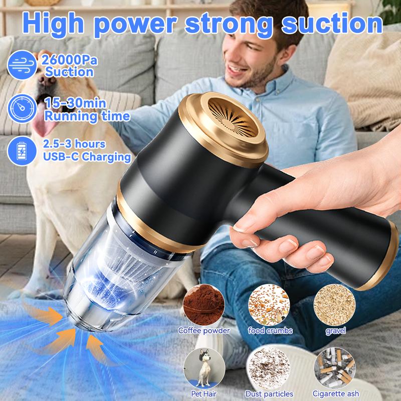 🔥Last Day Promotion 50% OFF🔥2-in-1 Handheld Cordless Home Vacuum Cleaner Car Cordless Vacuum Cleaner