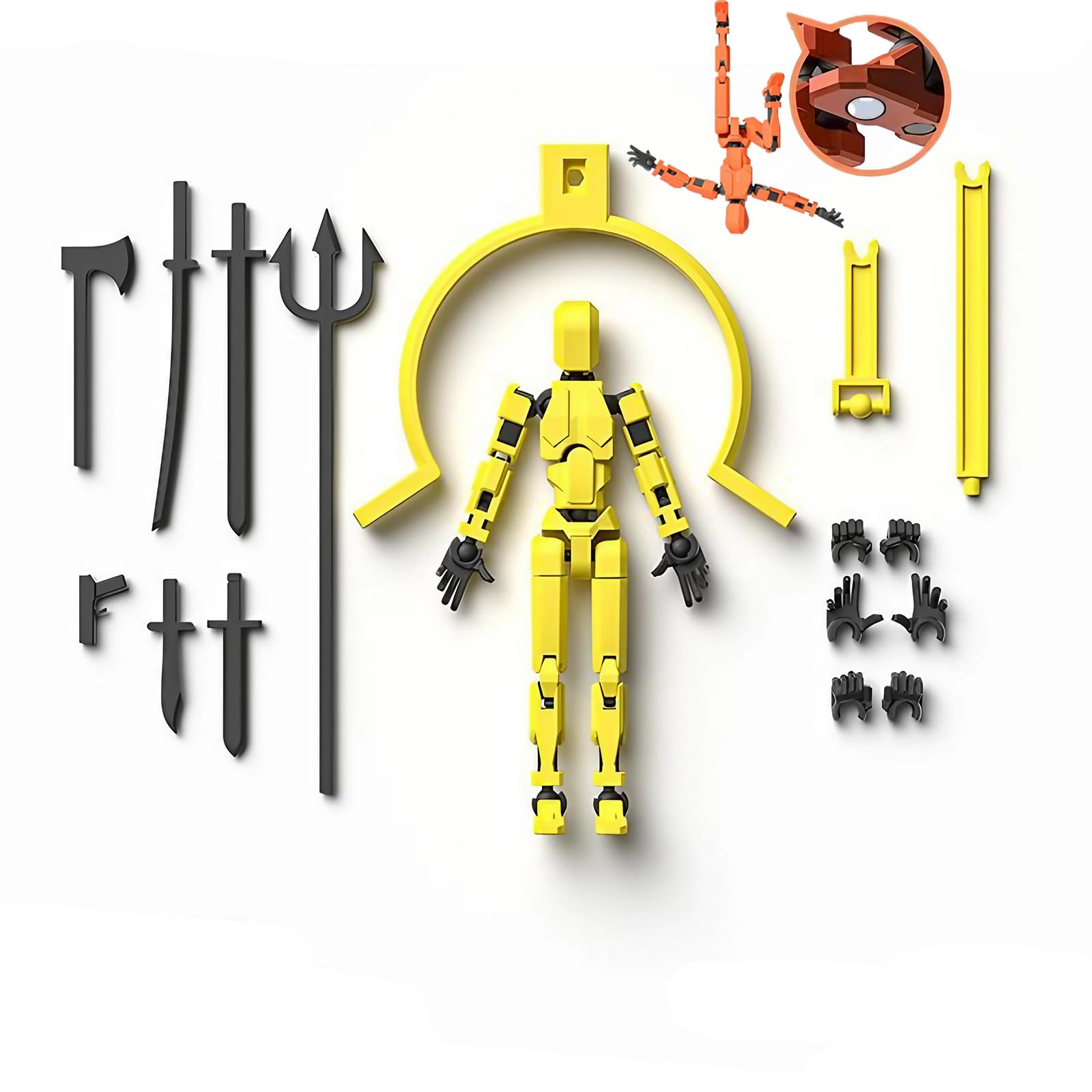 Dummy 13 Magnetisches Actionfiguren-Set