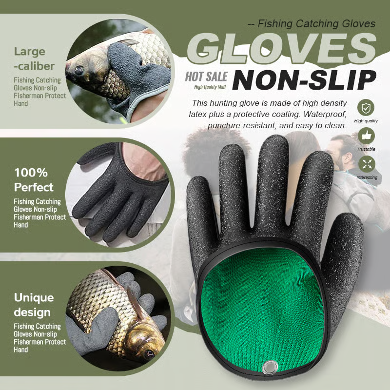 (🌲Early Christmas Sale- 49% OFF) Fishing Catching Gloves - 🔥BUY A Pair Save Extra 20% OFF