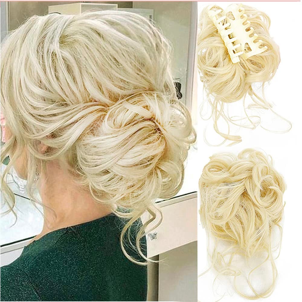 Buy 1 Get 1 Free - Curly Bun Hair Claw Clips