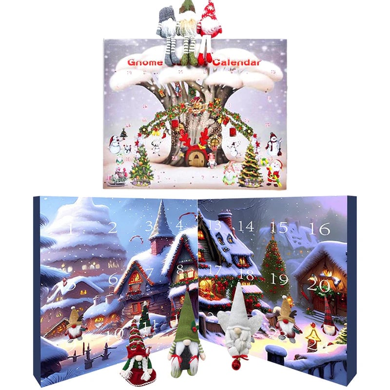 🔥Last Day Promotion 48% OFF-🎁-2024 Christmas New Gnome Dolls Blind Box Calendar🎅