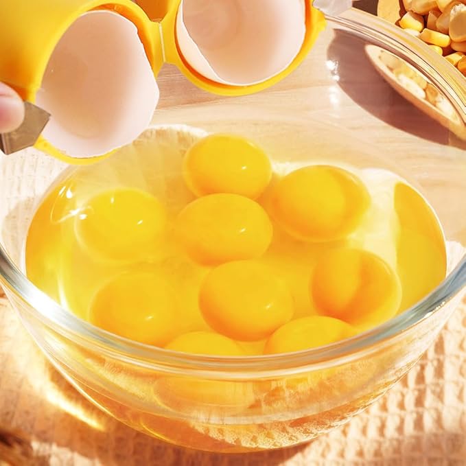 🔥Last Day 49% OFF🔥Efficient Egg Cracking Tool, Handy Egg Separator, 🔥BUY 3 GET 1 FREE