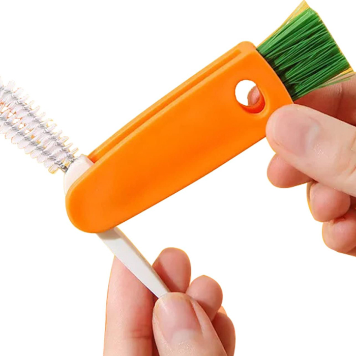 (Summer Sale- 48% OFF) 3 in 1 Bottle Cap Cleaning Brush